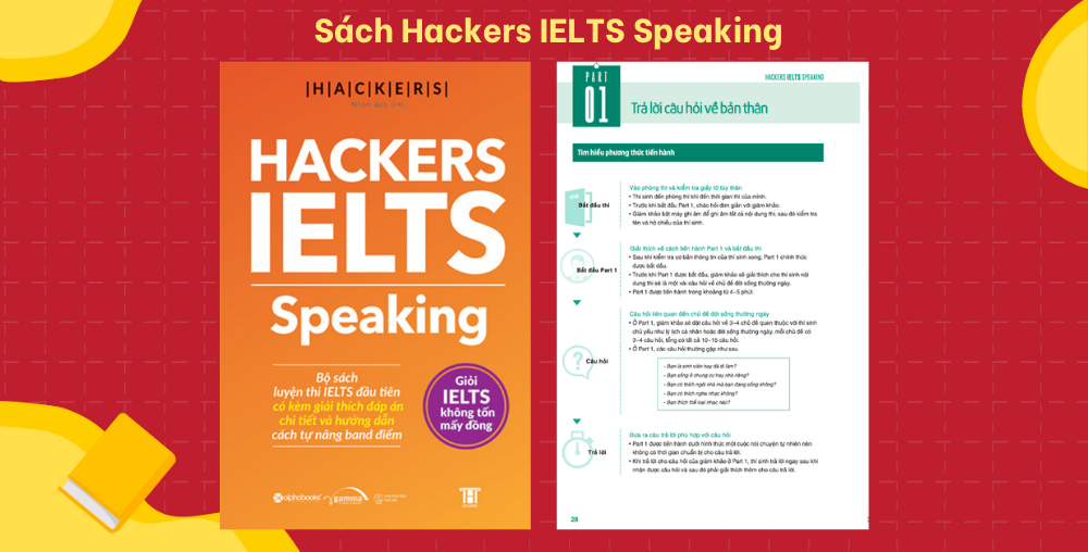 Các phần Của Sách Hacker IELTS Speaking